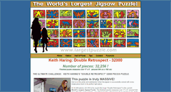 Desktop Screenshot of largestpuzzle.com